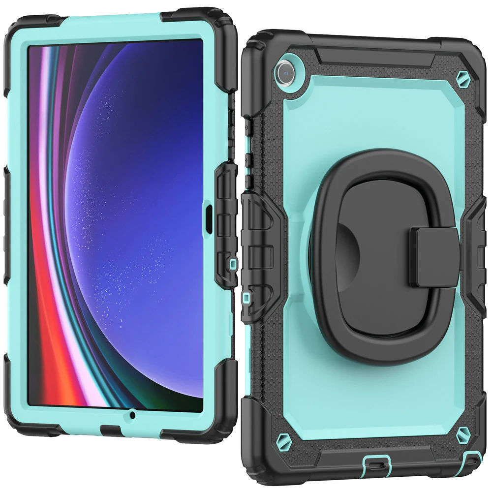 [Built-in 360 Degree Stand] Samsung Galaxy Tab S10 FE Plus (2025) 13.1" - Heavy Duty Rugged Series Case - Image 8