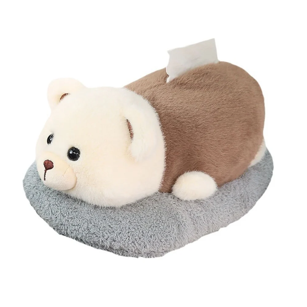 [Built-in Activated Carbon] Creative Cartoon Animal Car Armrest Tissue Box Car Decoration Formaldehyde Absorption - Image 2