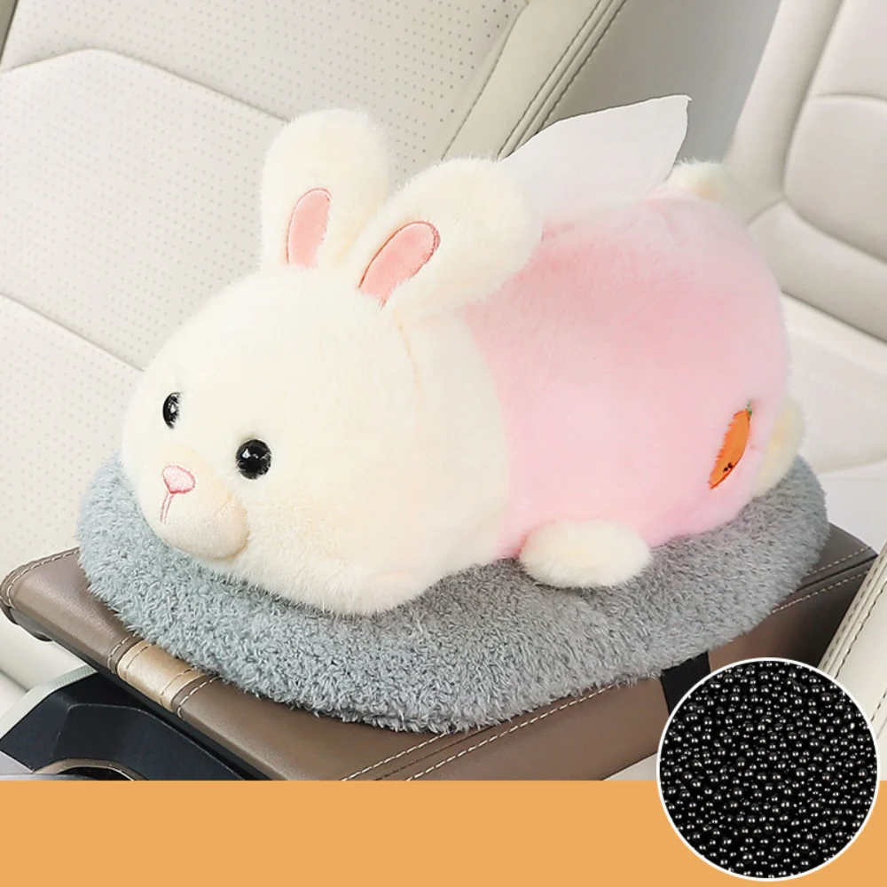 [Built-in Activated Carbon] Creative Cartoon Animal Car Armrest Tissue Box Car Decoration Formaldehyde Absorption - Image 3