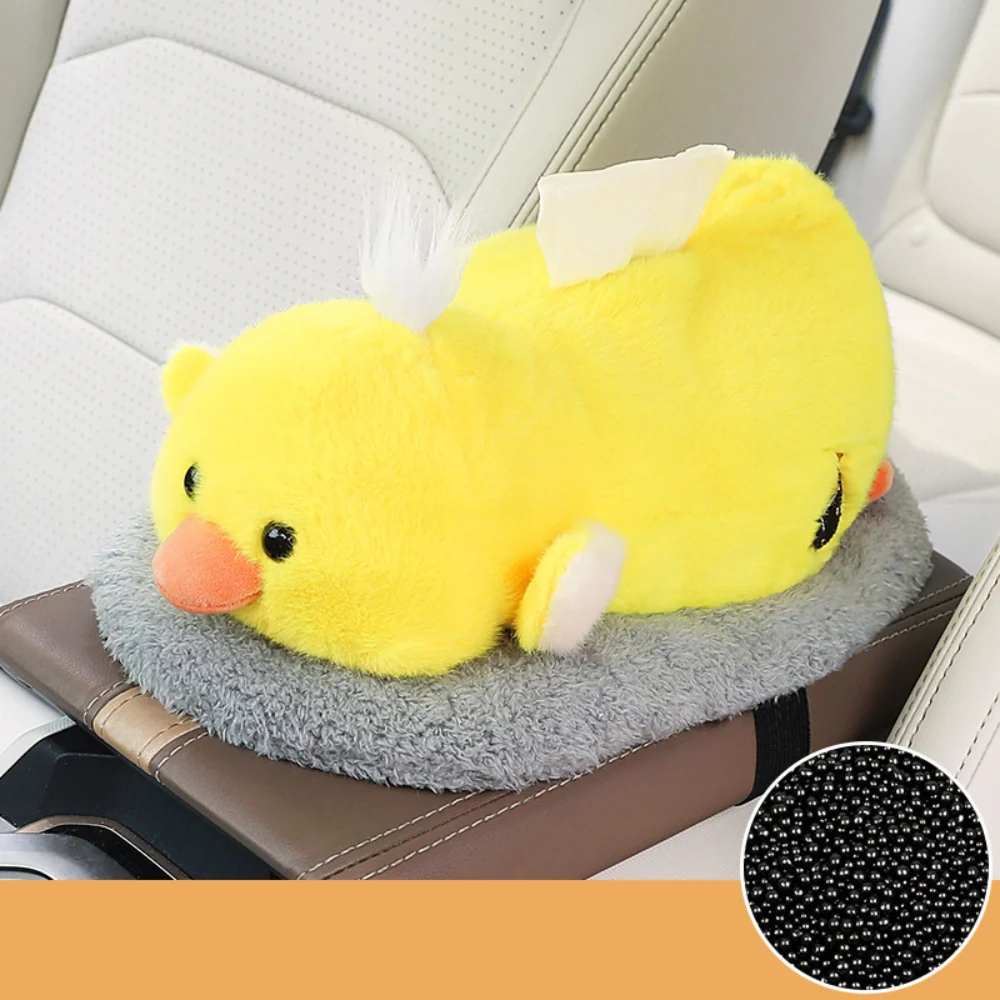 [Built-in Activated Carbon] Creative Cartoon Animal Car Armrest Tissue Box Car Decoration Formaldehyde Absorption - Image 5