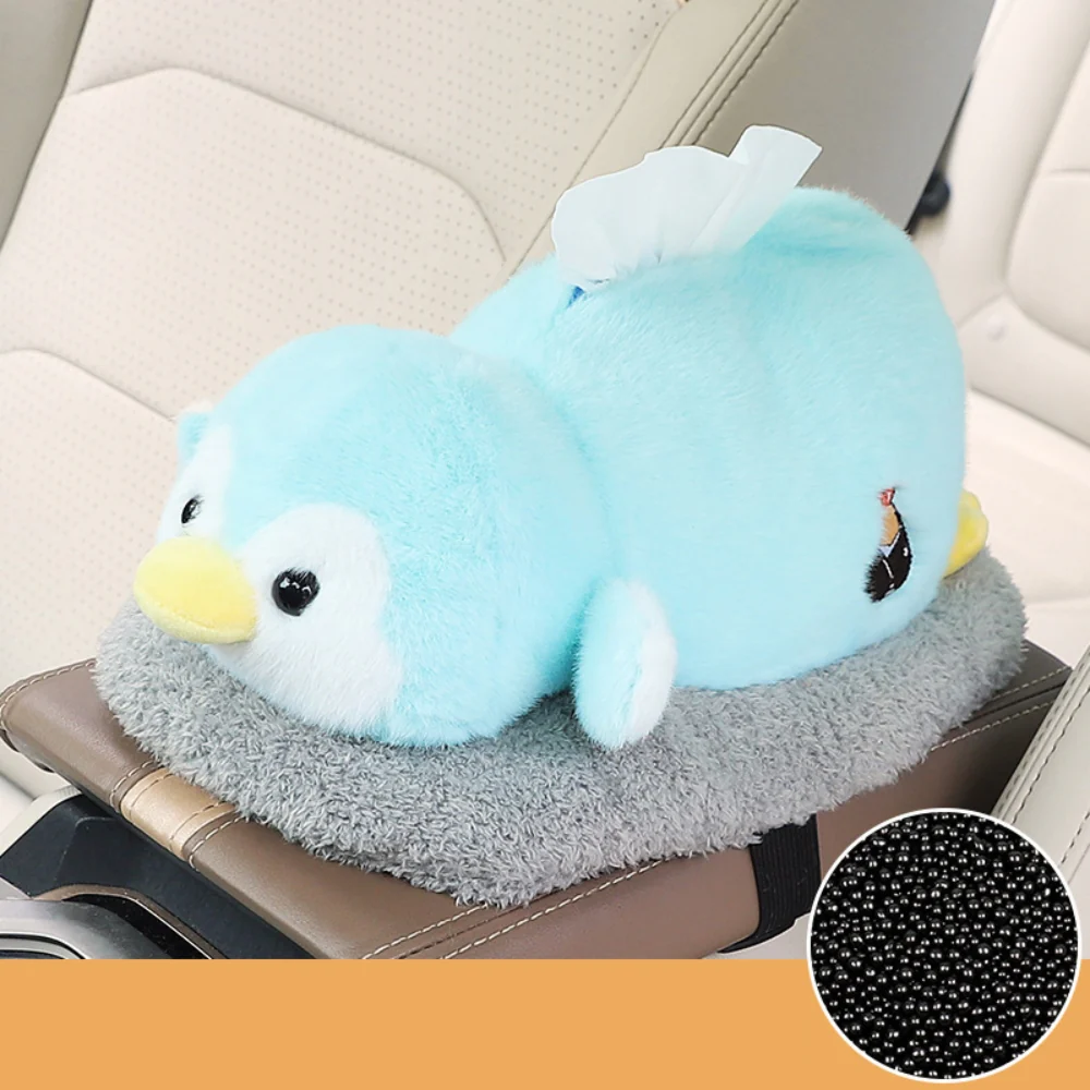 [Built-in Activated Carbon] Creative Cartoon Animal Car Armrest Tissue Box Car Decoration Formaldehyde Absorption - Image 6