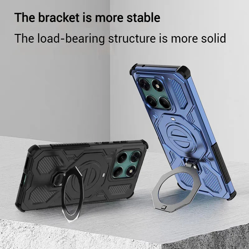 [Built-in Bracket][Magsafe Compatible] Motorola Moto Edge 60/Pro/Fusion Heavy Duty Stand Case - Image 16