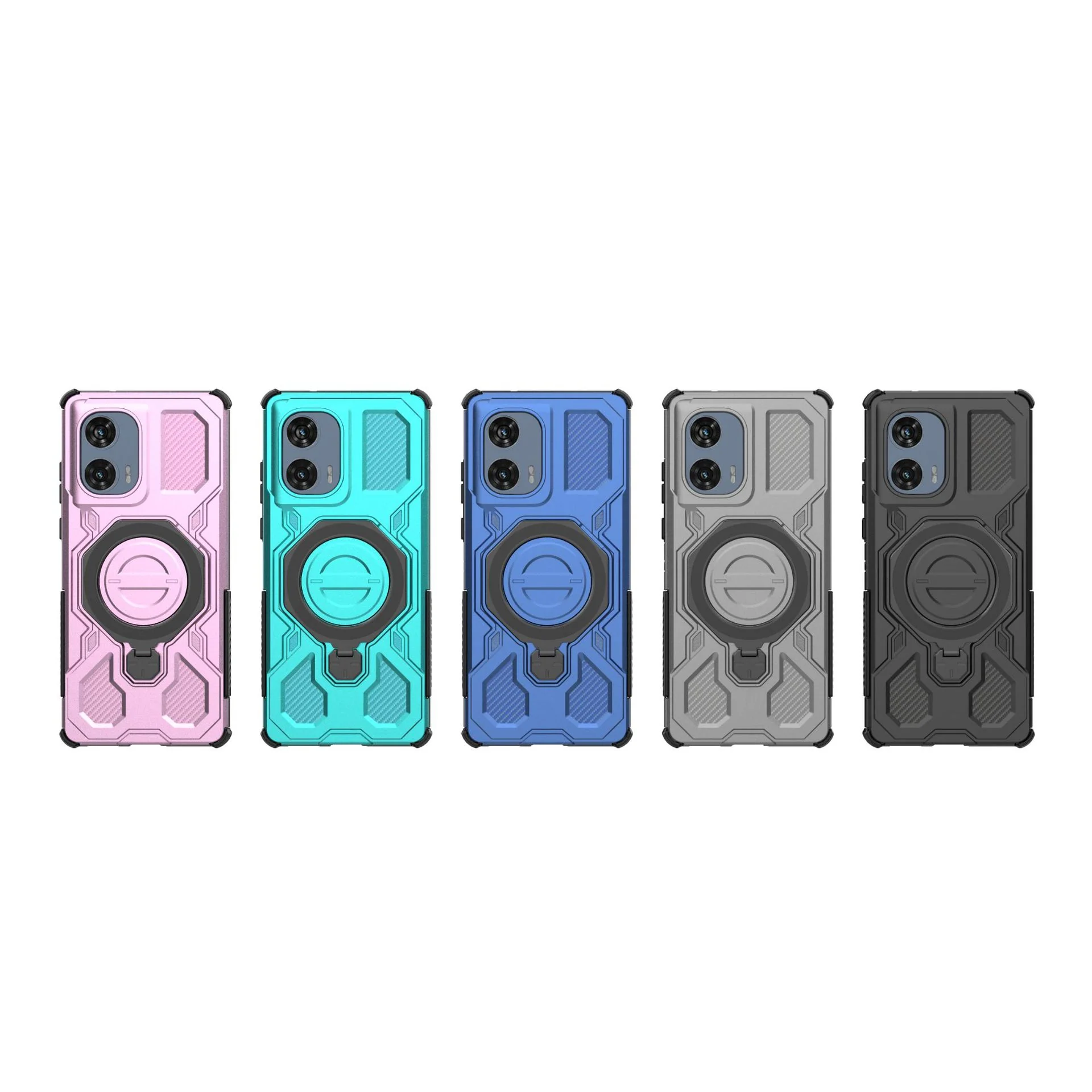 [Built-in Bracket][Magsafe Compatible] Motorola Moto Edge 60/Pro/Fusion Heavy Duty Stand Case - Image 2