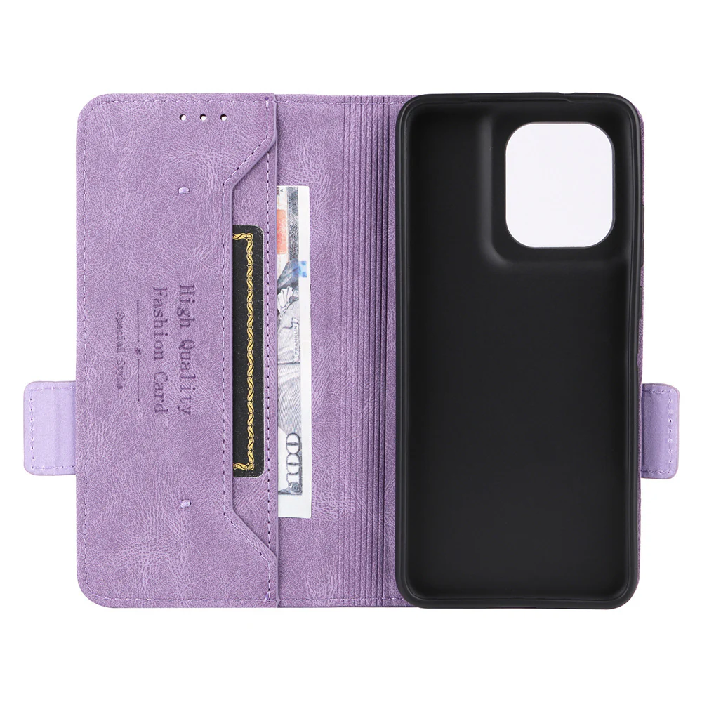 [Built-in Card Slot] Motorola Moto Edge 50 Neo Leather Flip Shockproof Essentials Series Case - Image 8