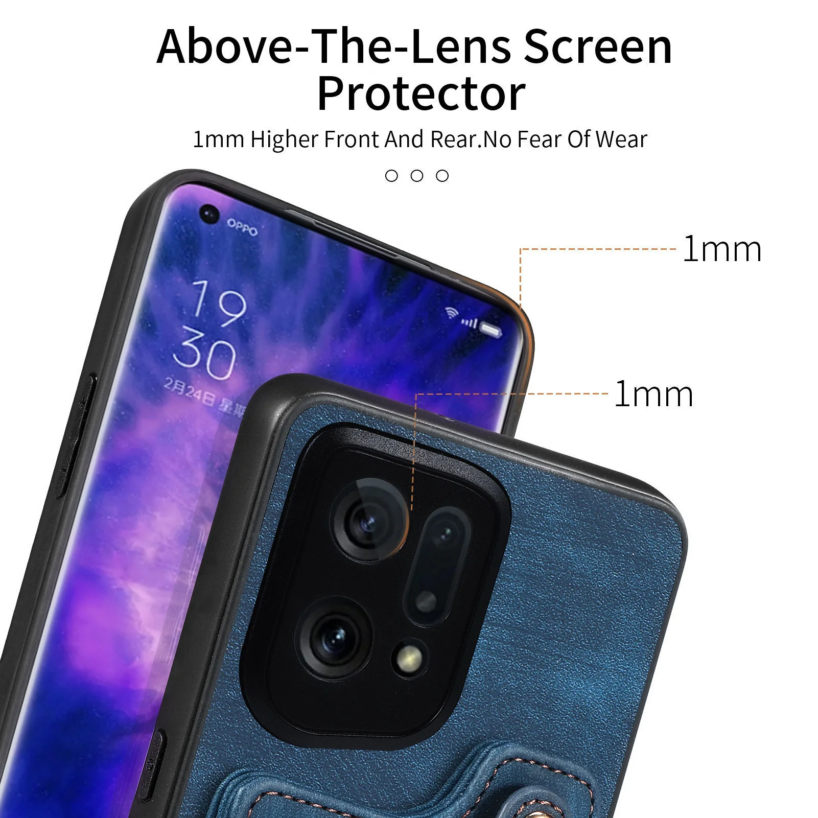 [Built-in Card Slot][With Lanyard] OPPO Reno15 Pro/F - Multifunctional Wallet Phone Case - Image 11