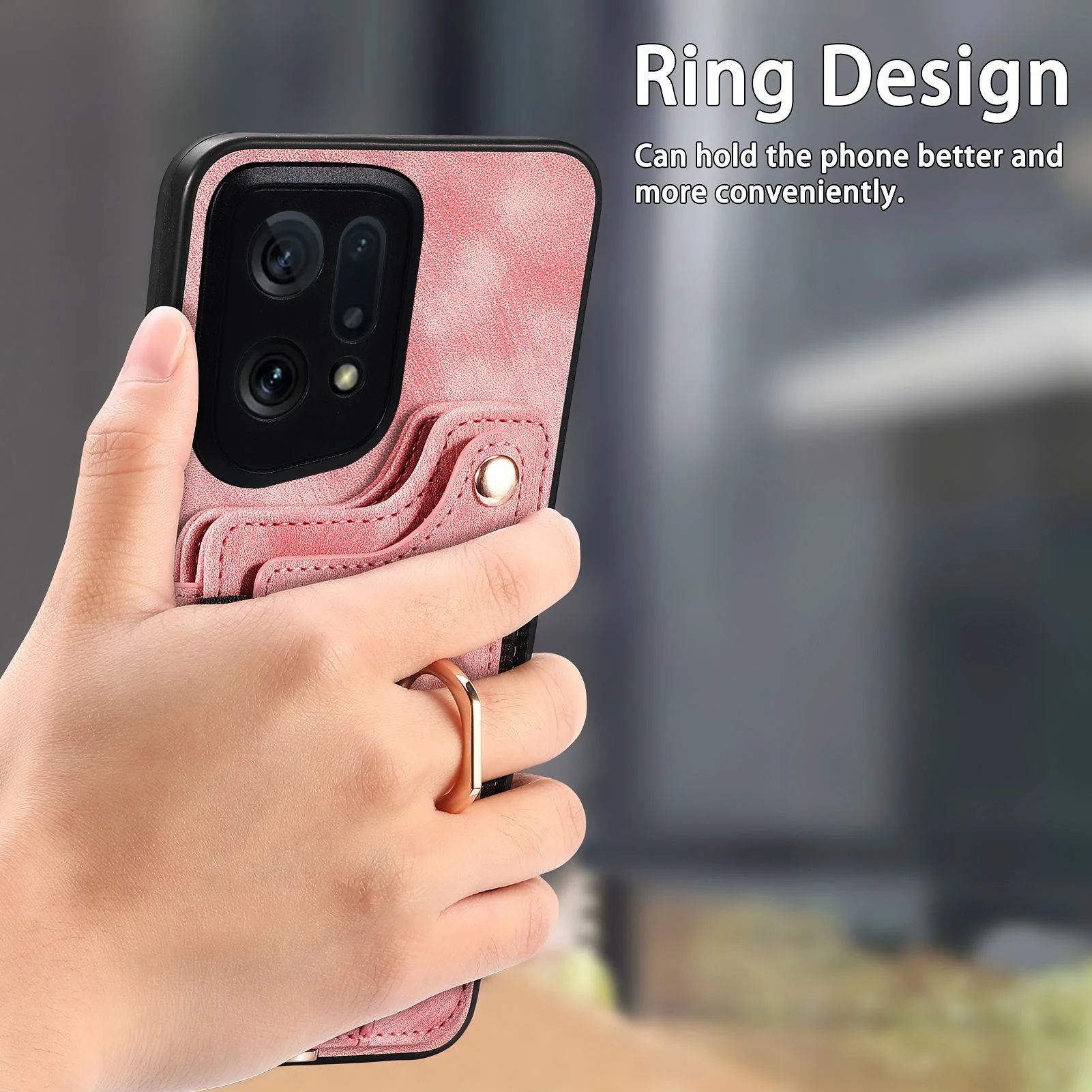 [Built-in Card Slot][With Lanyard] OPPO Reno15 Pro/F - Multifunctional Wallet Phone Case - Image 4