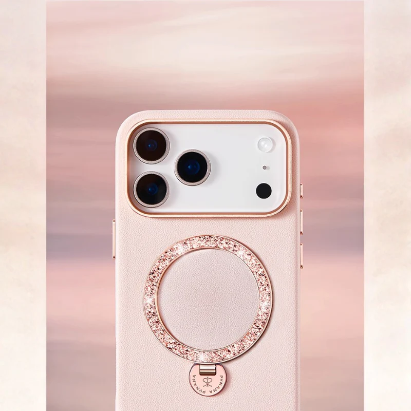[Built-in Jewelry Stand] Apple iPhone 17 Pro/Max - PYNANA Premium Leather Phone Case - Image 8