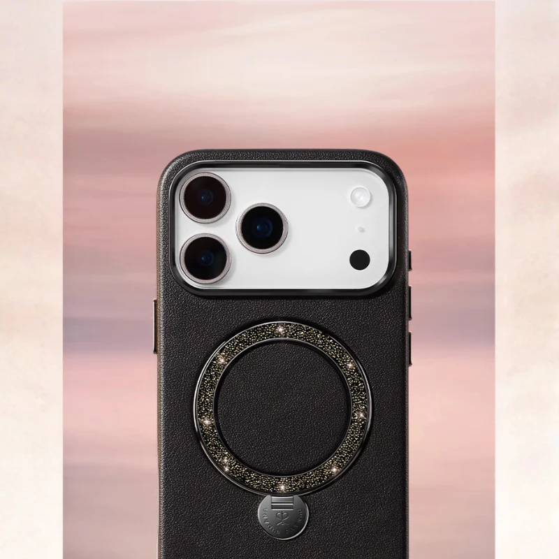 [Built-in Jewelry Stand] Apple iPhone 17 Pro/Max - PYNANA Premium Leather Phone Case - Image 9