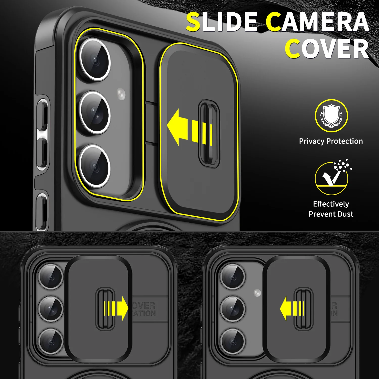 [Built-in Kickstand] Samsung Galaxy A17 (SM-A176) - Rugged Shockproof Heavy Duty Series Case - Image 11