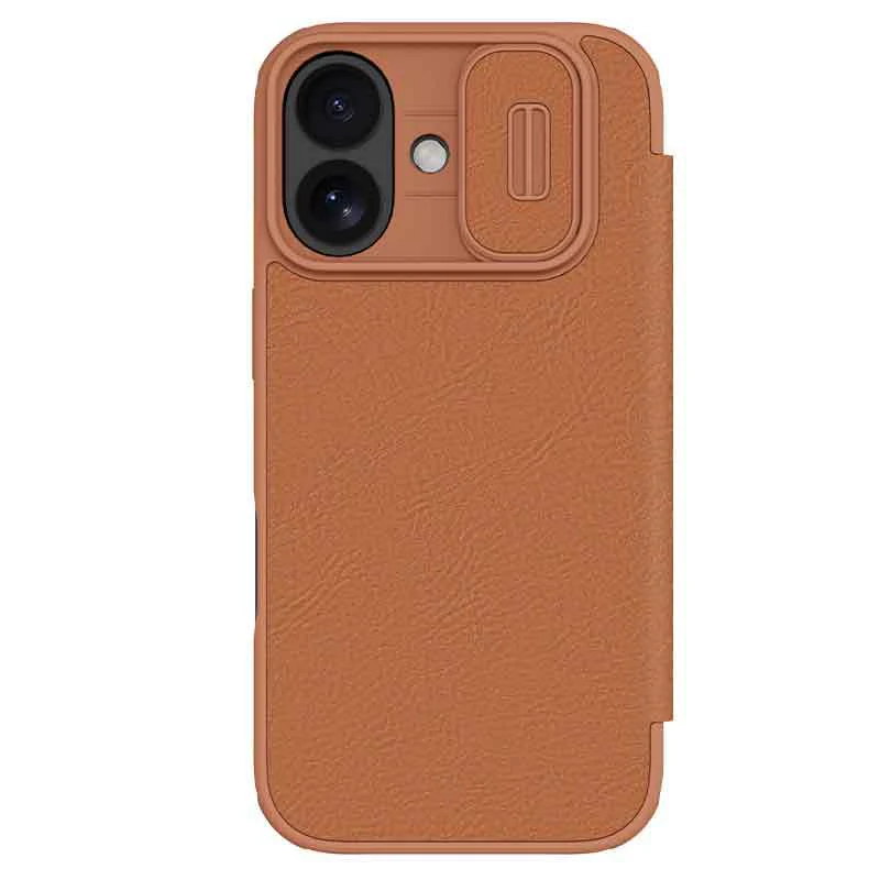 [Built-in Lens Cover][With Card Slot] Apple iPhone 17 Pro/Pro Max NILLKIN Flip Cover Full-body Shockproof Case - Image 12