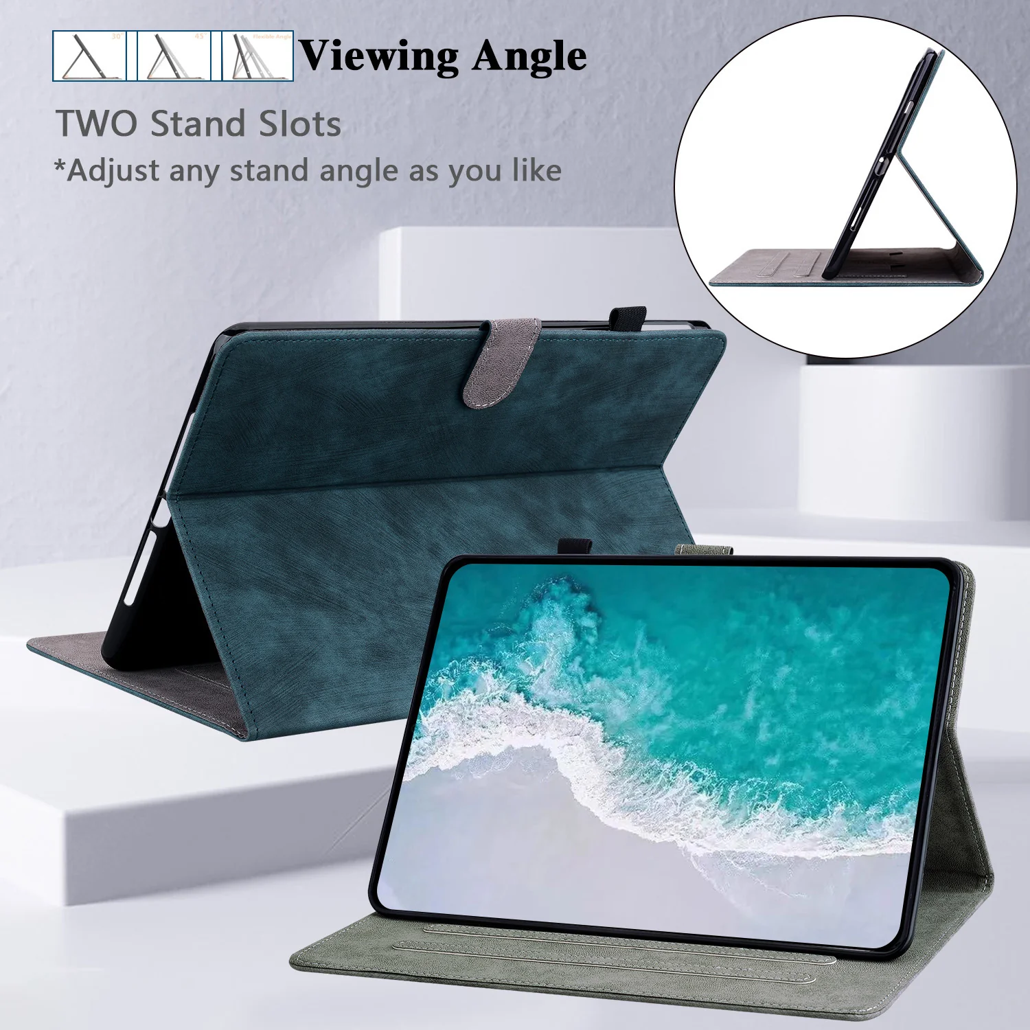 [Built-in Pencil Holder] Xiaomi Mi Pad 7 Pro 11'' (2024) Cartoon Printed Full Cover Flip Case - Image 3