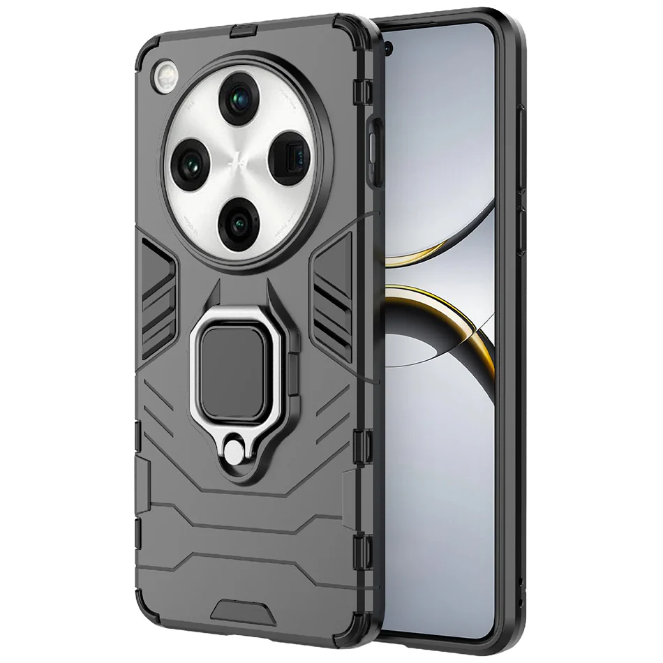 [Built-in Ring Bracket] OPPO Find X8 Pro Slim Armour Tough Shockproof Heavy Duty Series Case - Image 3