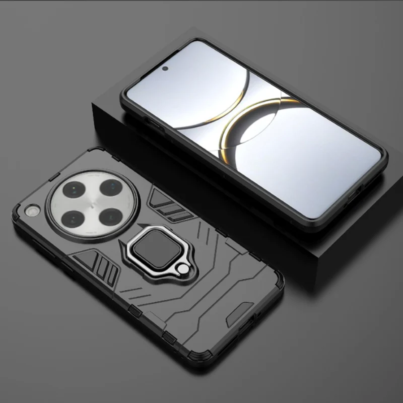 [Built-in Ring Bracket] OPPO Find X8 Pro Slim Armour Tough Shockproof Heavy Duty Series Case - Image 7