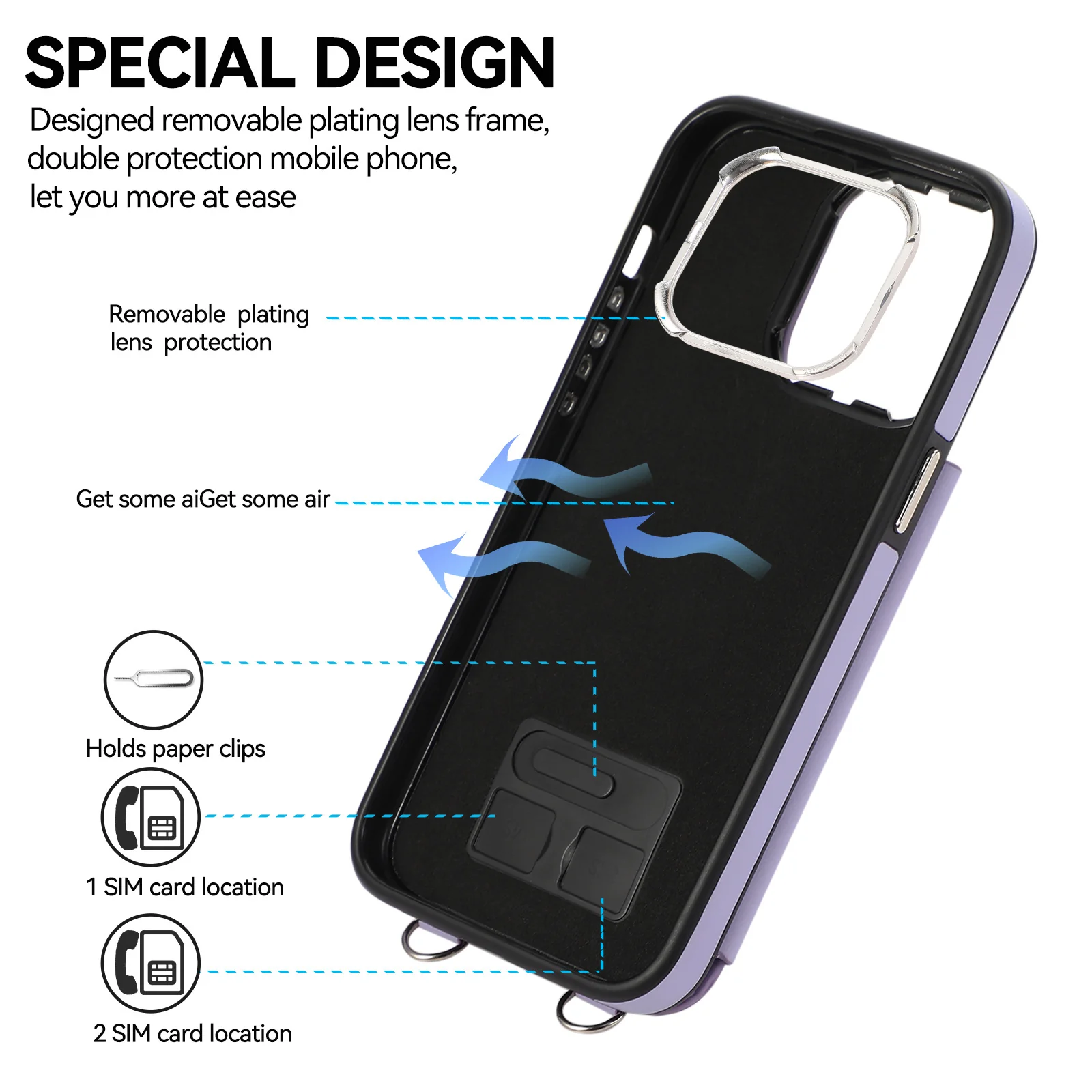 [Built-in Ring Bracket][With Card Slot] Apple iPhone 12/Pro/Pro Max High-End Leather Full Coverage Shockproof Wallet Series Case - Image 10