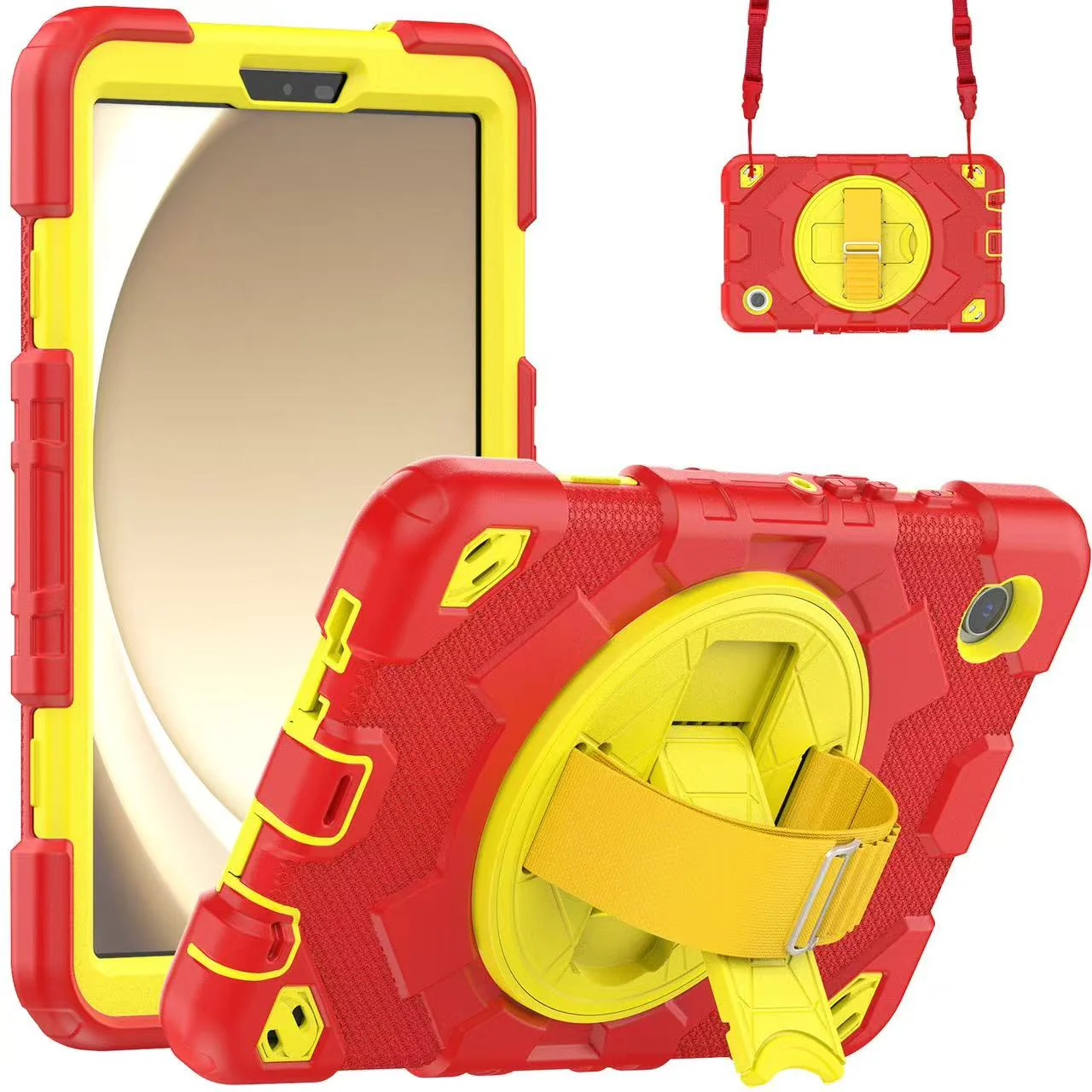 [Built-in Rotating Stand] Samsung Galaxy Tab A9 Plus 11’’ 2023 Silicone Full-cover Children's Drop-resistant Case - Image 15
