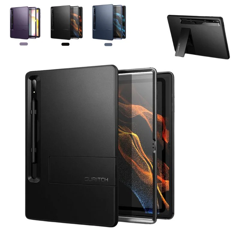 [Built in Screen Protector & Kickstand][With Pen Slot] Samsung Galaxy Tab S6 Lite 10.4’’ 2020 (P610/P615) - Full Body Coverage Rugged Armor Shockproof Case - Image 4