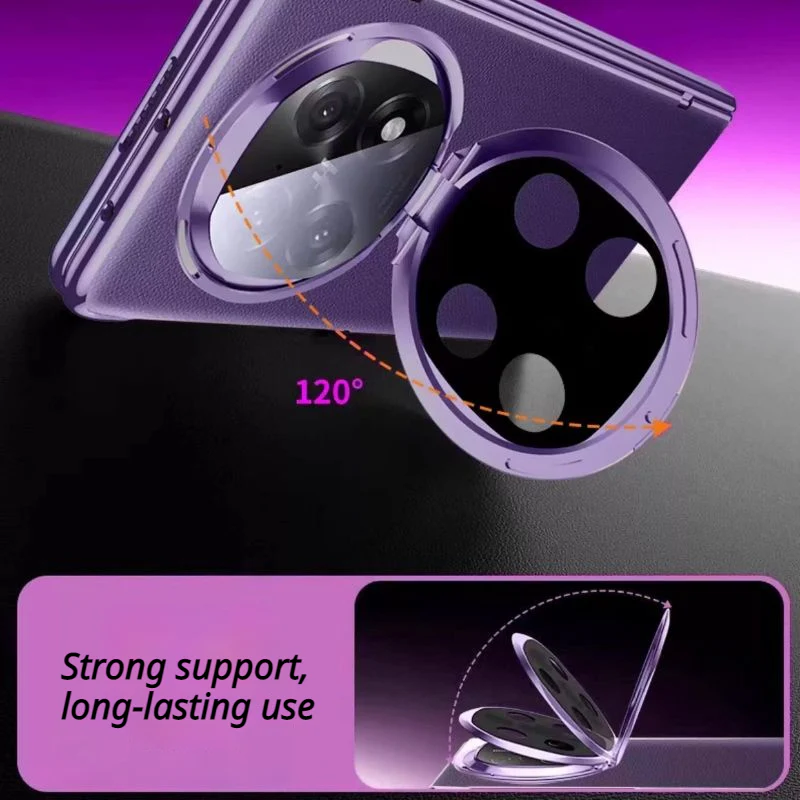 [Built-in Screen Protector] OPPO Find N5 Full-Cover Shockproof Foldable Case with Stand - Image 7