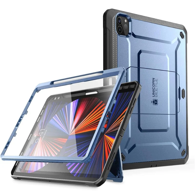 [Built-in Screen Protector & Stand][Pencil Holder] Apple iPad 10.9/11'' 10/11th Gen (2022/2025) SUPCASE Full-Body Cover Heavy Duty Rugged Protective Series Case