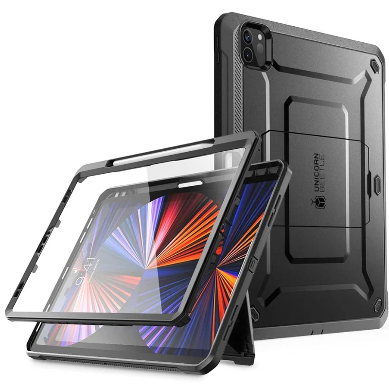 [Built-in Screen Protector & Stand][Pencil Holder] Apple iPad Air 11-inch M2/M3/M4 (2024/2025/2026) SUPCASE Full-Body Cover Heavy Duty Rugged Protective Series Case