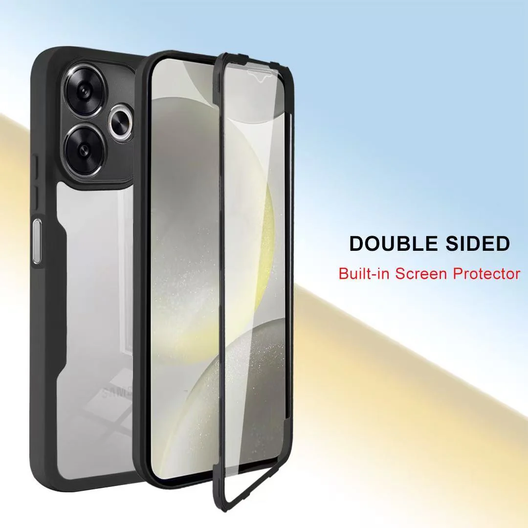 [Built-in Screen Protector] Xiaomi Redmi Note 12 5G Double-sided Full-protection Shockproof Case - Image 7