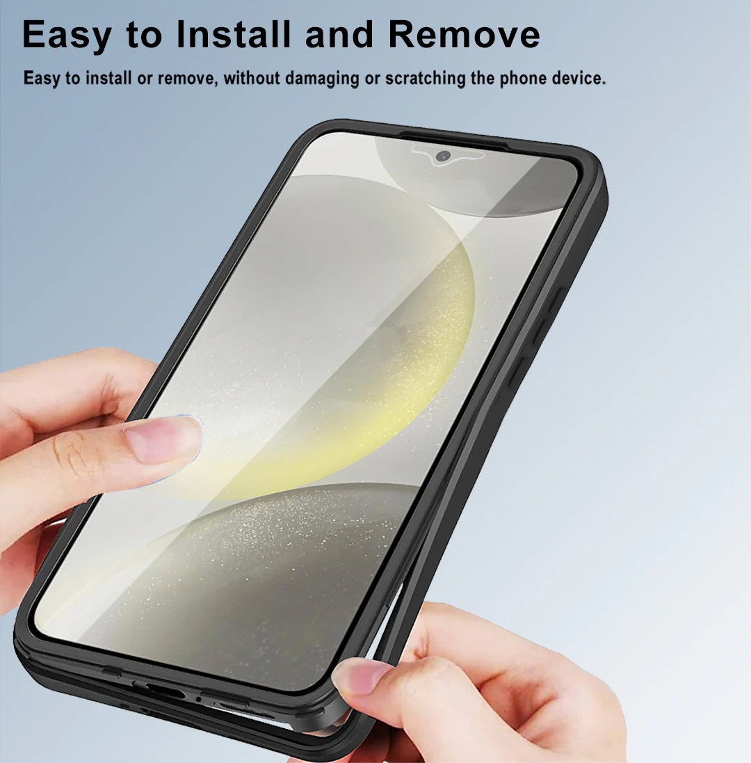 [Built-in Screen Protector] Xiaomi Redmi Note 12 5G Double-sided Full-protection Shockproof Case - Image 8