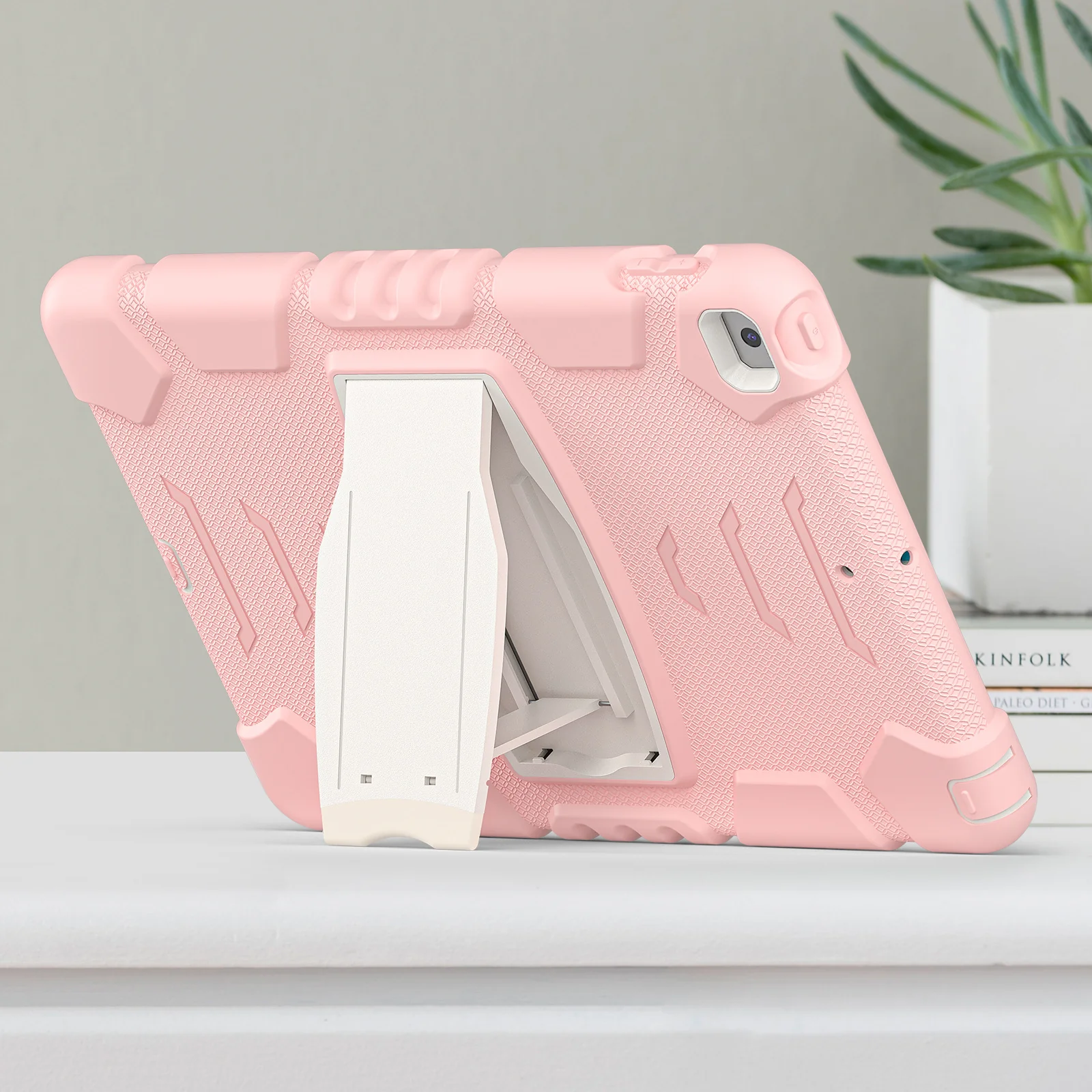 [Built-in Stand] Apple iPad 7/8/9 10.2'' 7/8/9th Gen (2019/2020/2021) EVA Kid Friendly Heavy Duty Ring Holder Stand Case - Image 7