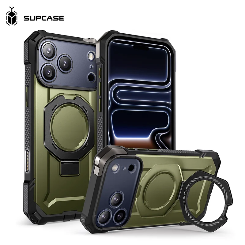 [Built-in Stand] Apple iPhone 17 Pro/Pro Max - SUPCASE Military-Grade Full Body Heavy Duty Phone Case - Image 11
