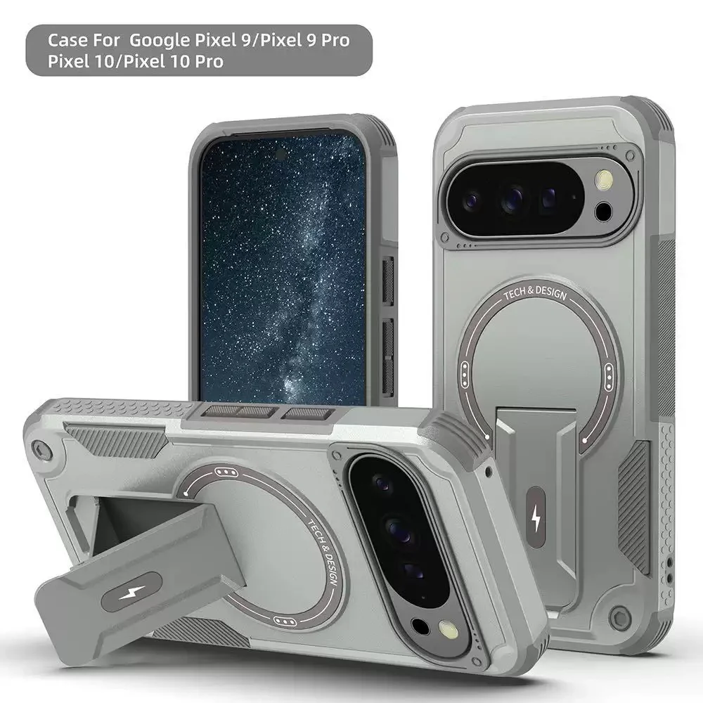 [Built-in Stand] Google Pixel 10 & Pro & XL Military-grade shockproof Heavy Duty Series Case - Image 6