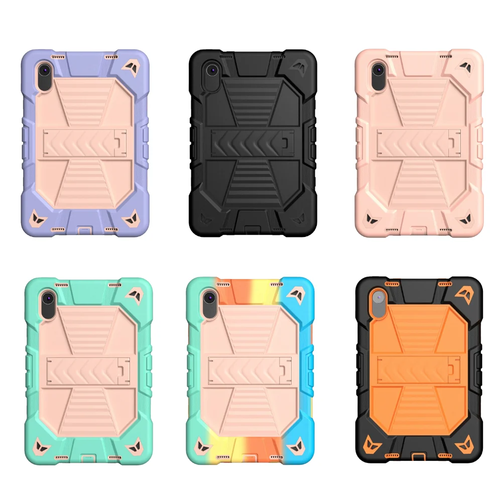 [Built-in Stand] Lenovo Tab M11 11.0" 2024 (TB-330XU/330FU) - Kids' Silicone Shockproof Heavy Duty Series Case With Shoulder Strap - Image 2