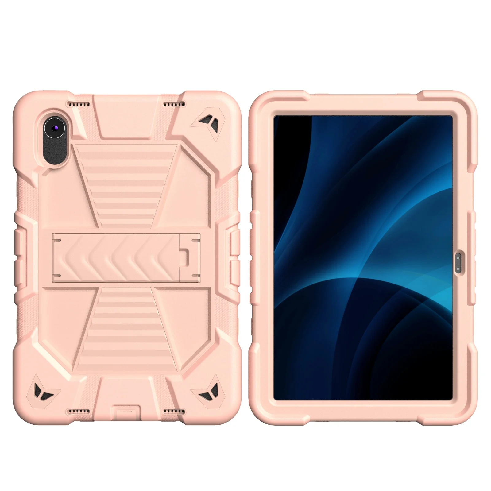 [Built-in Stand] Lenovo Tab M11 11.0" 2024 (TB-330XU/330FU) - Kids' Silicone Shockproof Heavy Duty Series Case With Shoulder Strap - Image 5