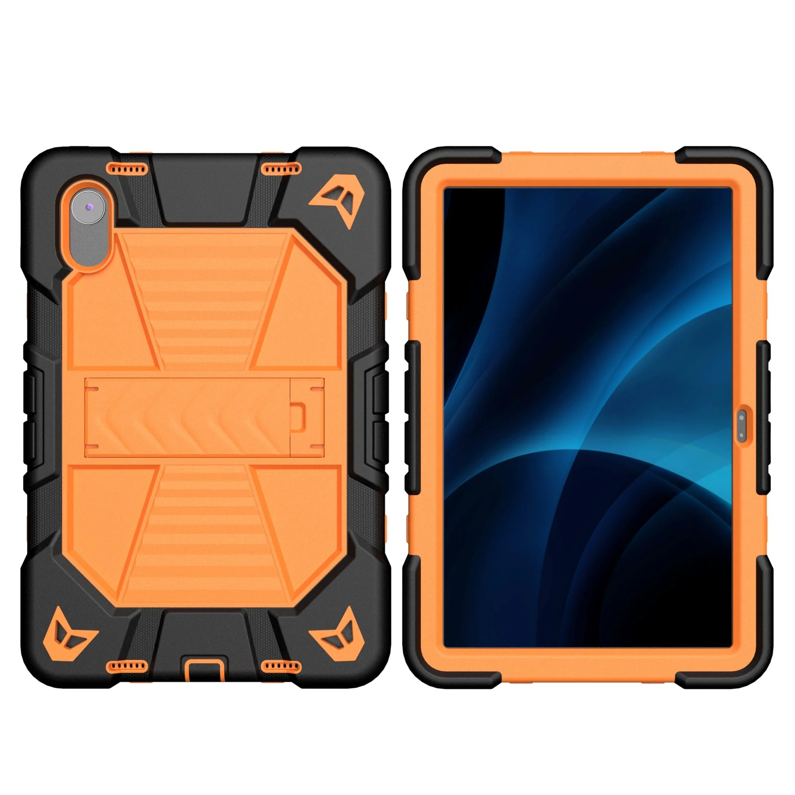 [Built-in Stand] Lenovo Tab M11 11.0" 2024 (TB-330XU/330FU) - Kids' Silicone Shockproof Heavy Duty Series Case With Shoulder Strap - Image 7