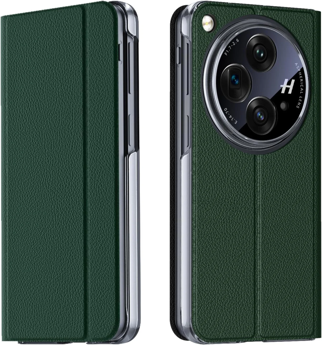 [Built-in Stand] OnePlus 1+Open/OPPO Find N3 -  Shockproof Automatic Wake/Sleep Ultra Thin and Lightweight PC Protective PU Flip Case - Image 7