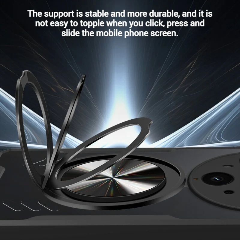 [Built-in Stand] Oppo Find X8 Ultra/X8s Plus/X8s - Airbag Cooling Shockproof Soft Case - Image 11