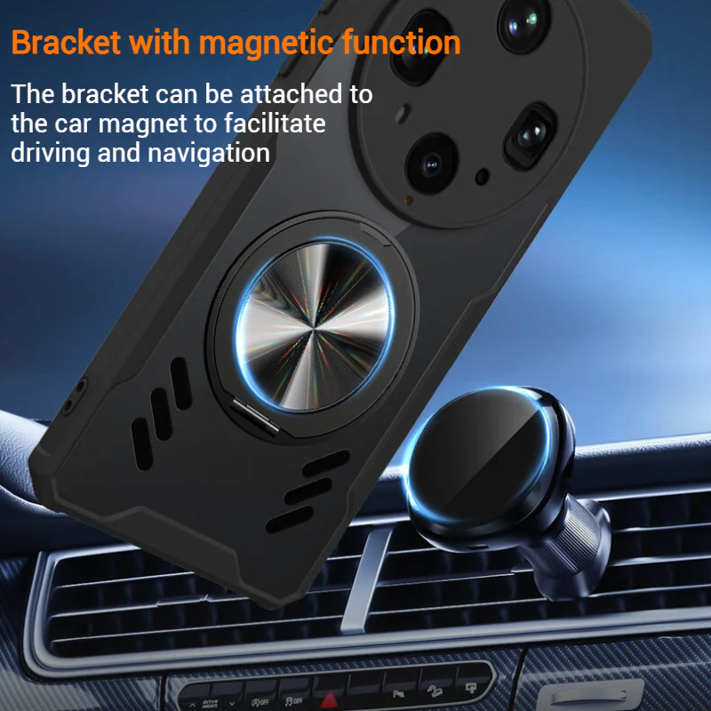 [Built-in Stand] Oppo Find X8 Ultra/X8s Plus/X8s - Airbag Cooling Shockproof Soft Case - Image 5