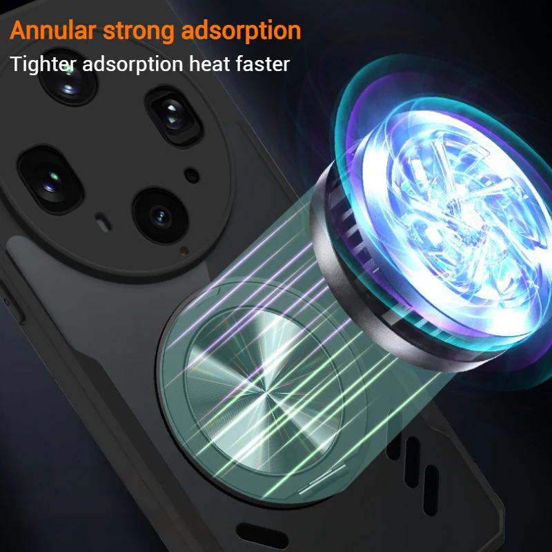 [Built-in Stand] Oppo Find X8 Ultra/X8s Plus/X8s - Airbag Cooling Shockproof Soft Case - Image 6
