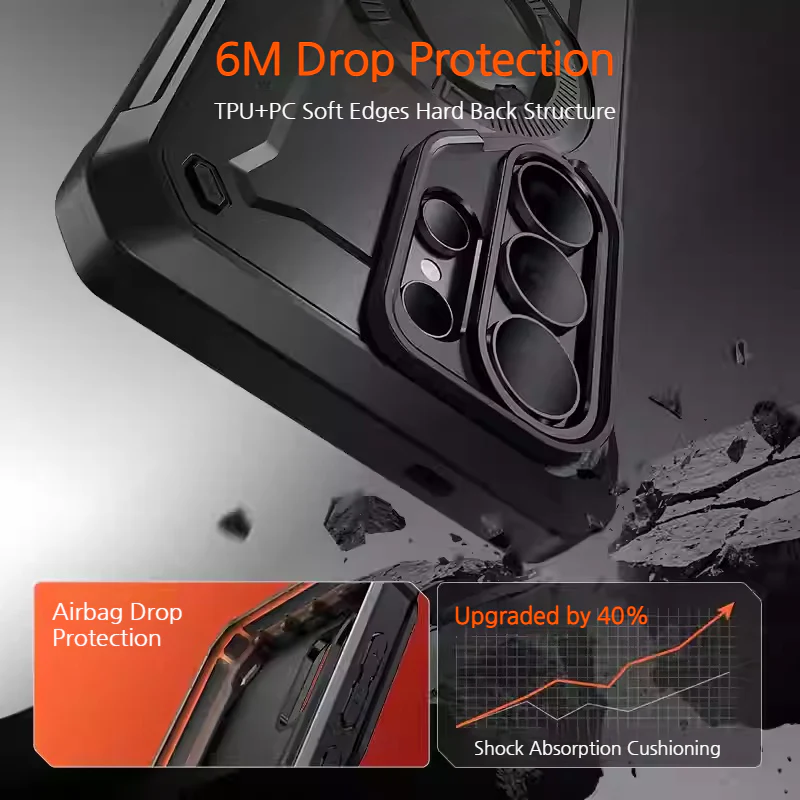 [Built-in Stand] Samsung Galaxy S26 Ultra - SUPCASE Military Grade Heavy-Duty Shockproof Rugged Case - Image 6
