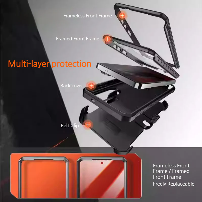 [Built-in Stand] Samsung Galaxy S26 Ultra - SUPCASE Military Grade Heavy-Duty Shockproof Rugged Case - Image 7