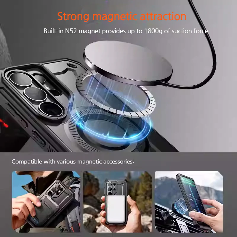 [Built-in Stand] Samsung Galaxy S26 Ultra - SUPCASE Military Grade Heavy-Duty Shockproof Rugged Case - Image 8