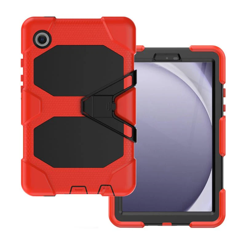[Built-in Stand] Samsung Galaxy Tab S6 Lite 10.4’’ 2020/2022 - Multi Function Silicone PC Stand Shockproof Case - Image 4