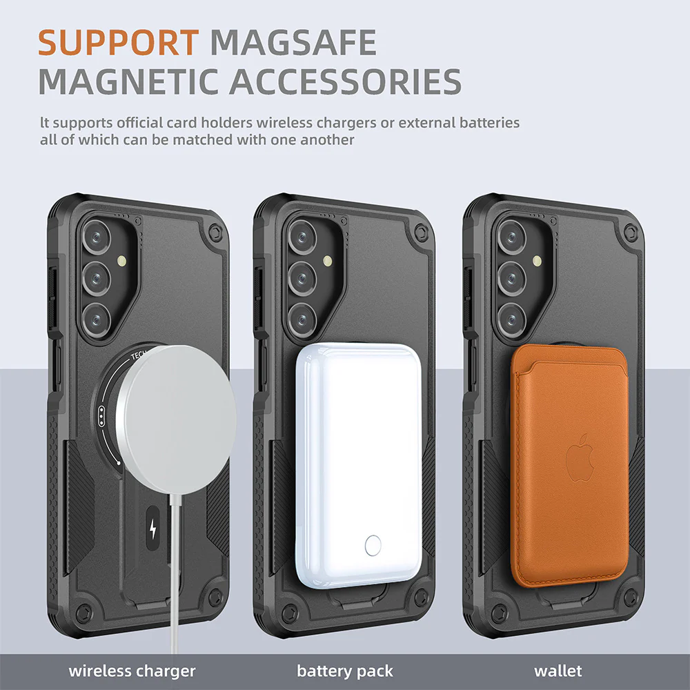 [Built-in Stand] Samsung S24/Plus/Ultra Heavy Duty Series Case - Image 6