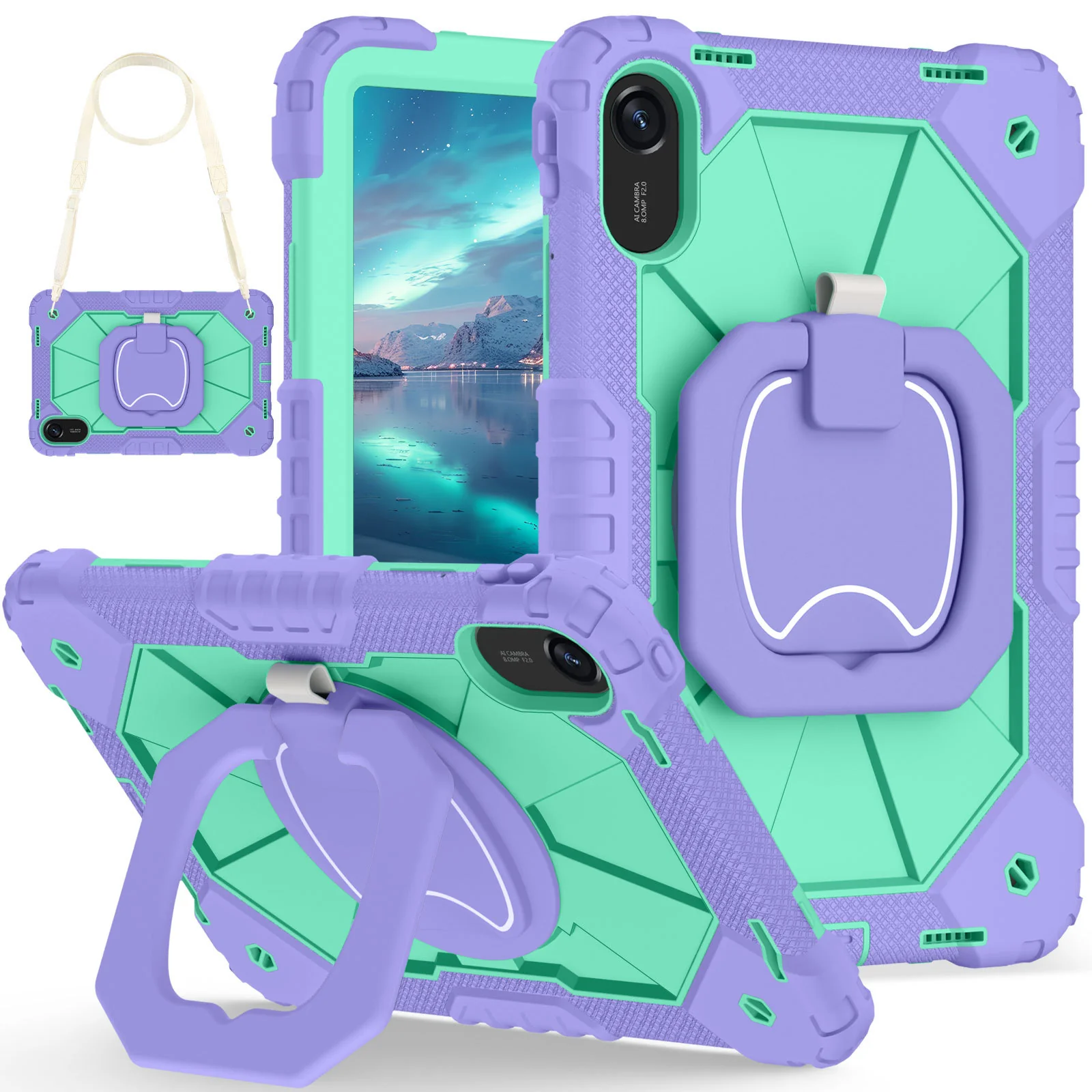 [Built-in Stand][With Shoulder strap] Xiaomi Redmi Pad 2 11" 2025 EVA Kid Friendly Heavy Duty Series Case