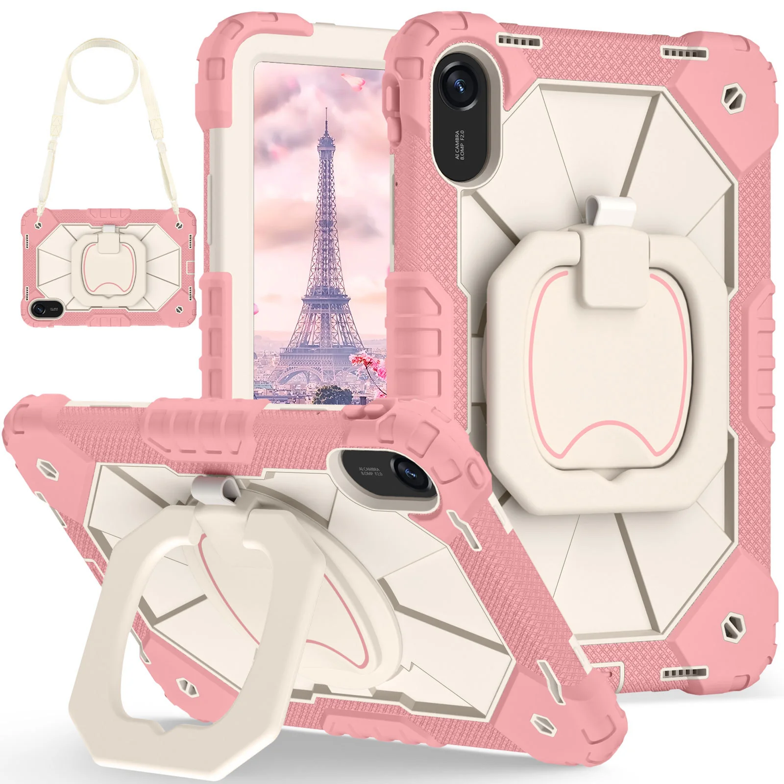 [Built-in Stand][With Shoulder strap] Xiaomi Redmi Pad 2 11" 2025 EVA Kid Friendly Heavy Duty Series Case - Image 12
