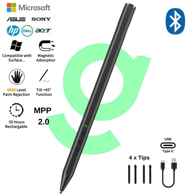 [C582S][Bluetooth] Microsoft Surface/ASUS/HP/DELL Windows 11/10 Compatible Stylus Touch Pen