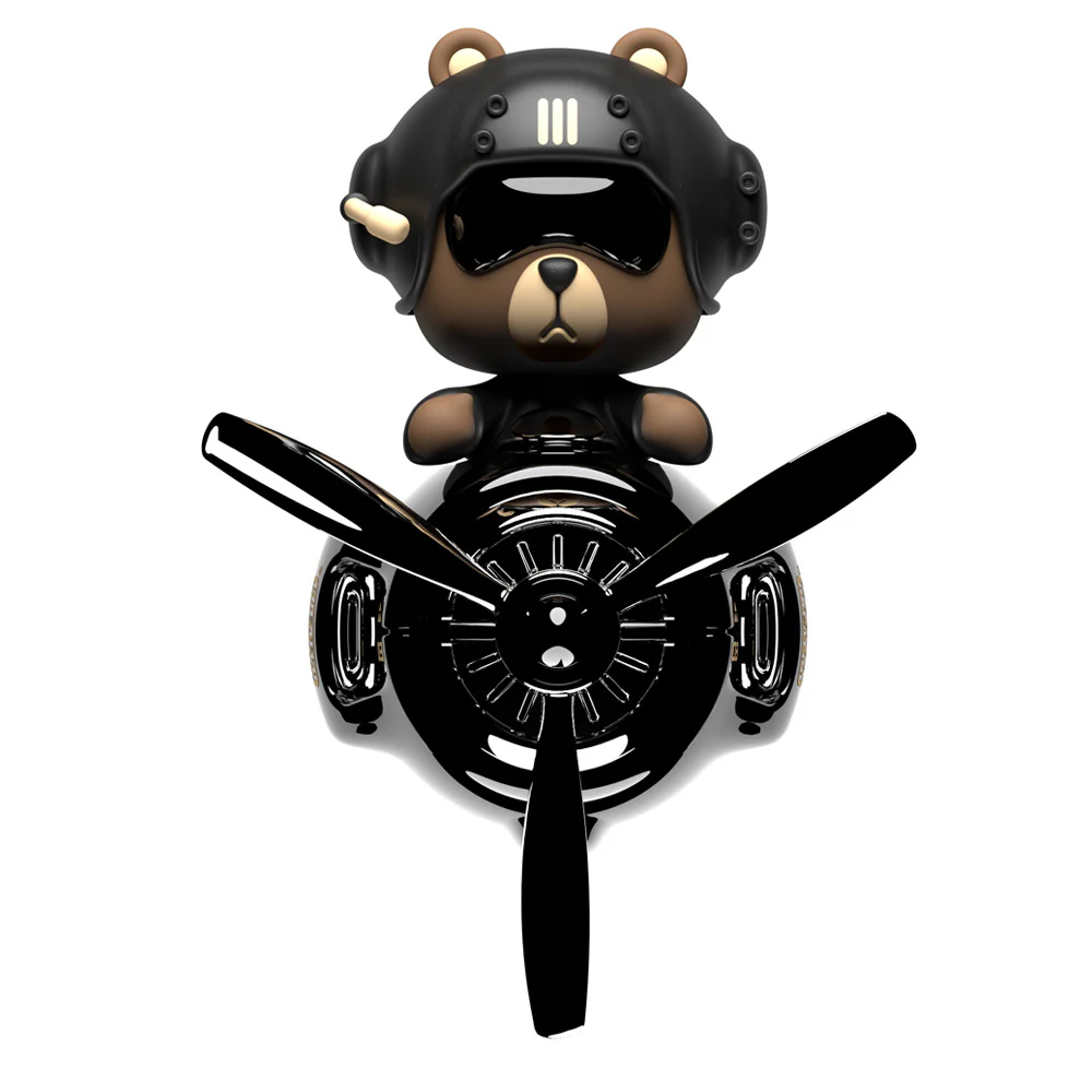 Car Air Freshener Cartoon Airplane Model Air Outlet Decoration Auto Ornament - Image 4