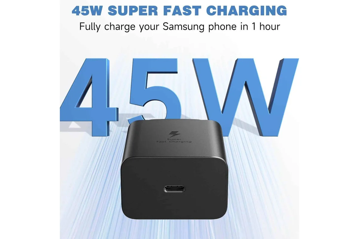 [Charger & Cable] Samsung 45W Super Fast PD Type-C USB-C Port Wall Charger Travel Power Adapter (AU Plug) - Image 2