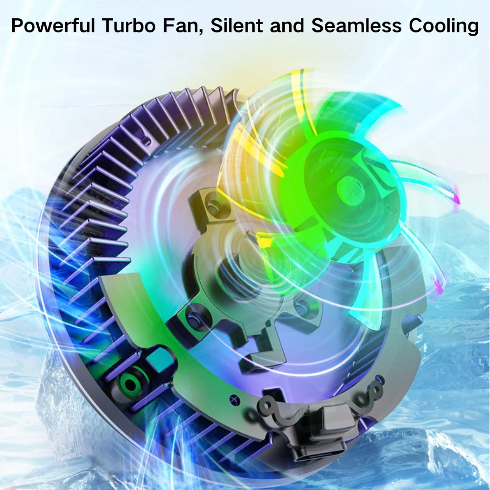 Compatible with 4.5 to 7.5-inch Phones - Portable Magnetic Phone Cooler - Image 10