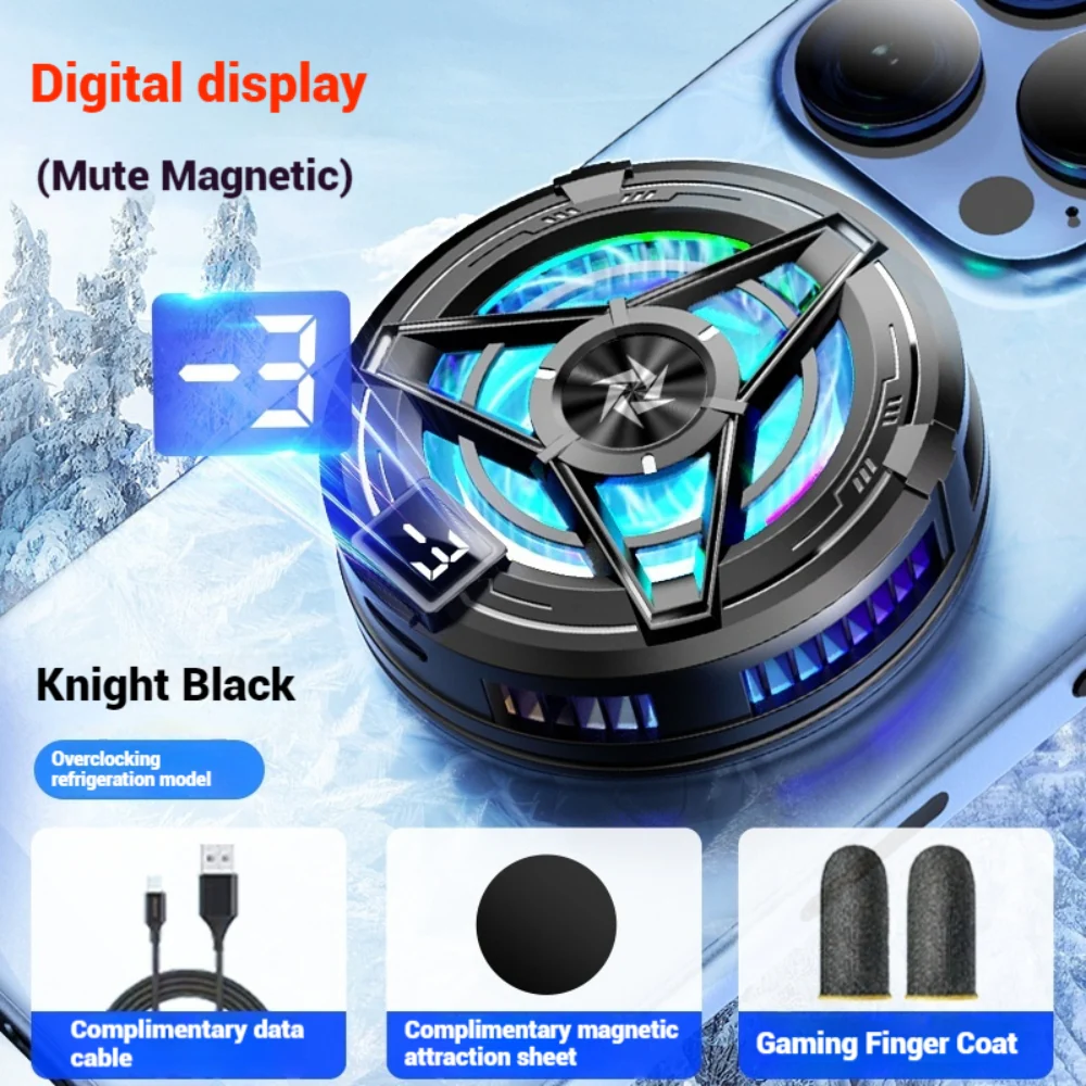 Compatible with 4.5 to 7.5-inch Phones - Portable Magnetic Phone Cooler - Image 2