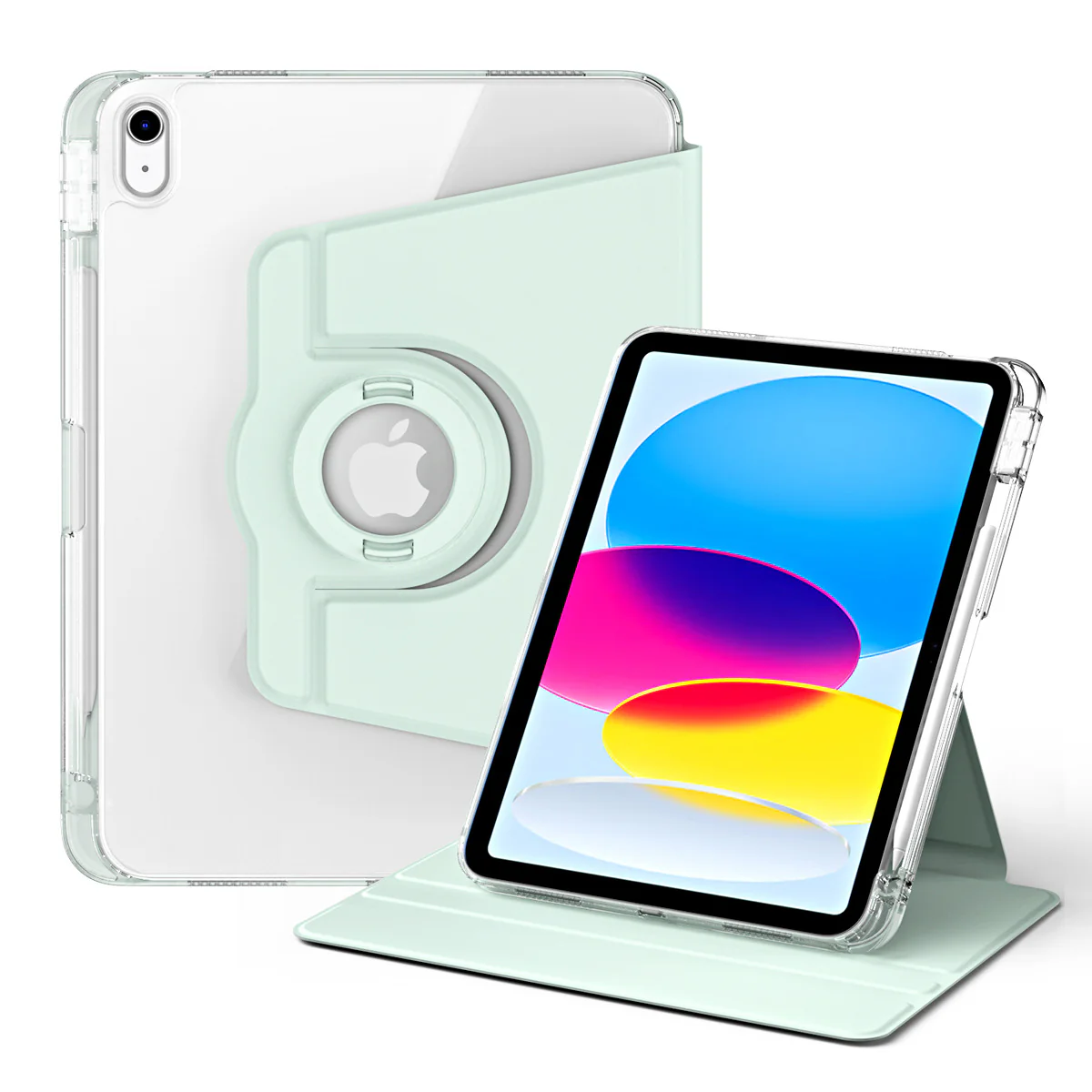 [Detachable] Apple iPad Pro 11-inch 1st/2nd/3rd/4th Gen (2018/2020/2021/2022) 360° Rotating Transparent Back Panel Shockproof Case - Image 13