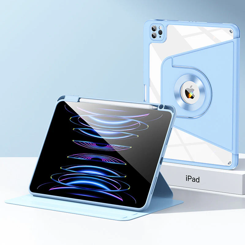 [Detachable] Apple iPad Air 13-inch M2/M3/M4 (2024/2025/2026) Smart Detachable 360 Degree Rotation Flip Stand Case - Image 5