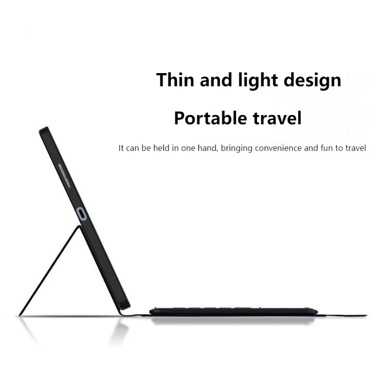 [Detachable Keyboard] Vivo Pad 11" 2022 - Business Metal Hinge Touch Bluetooth Keyboard Case - Image 4